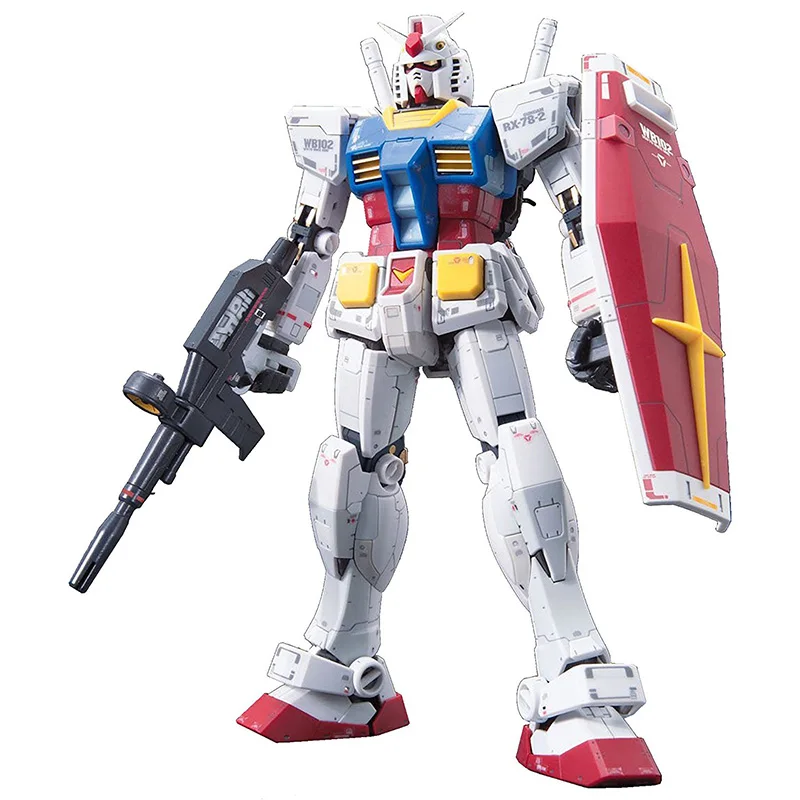 Bandai Gundam RG 1/144 RX-78-2 мобильный костюм сборки модель Наборы фигурки пластмассовые