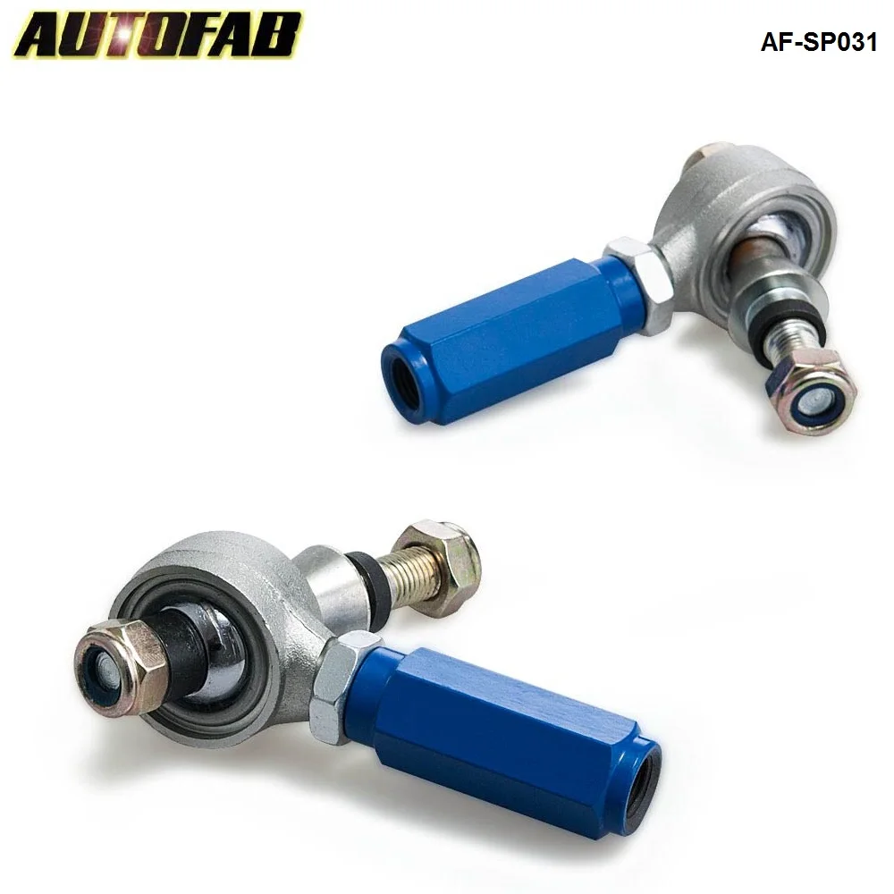 2 шт. задняя подвеска Регулируемая внешняя тяга наконечник для 240sx 95-98 S14 синий