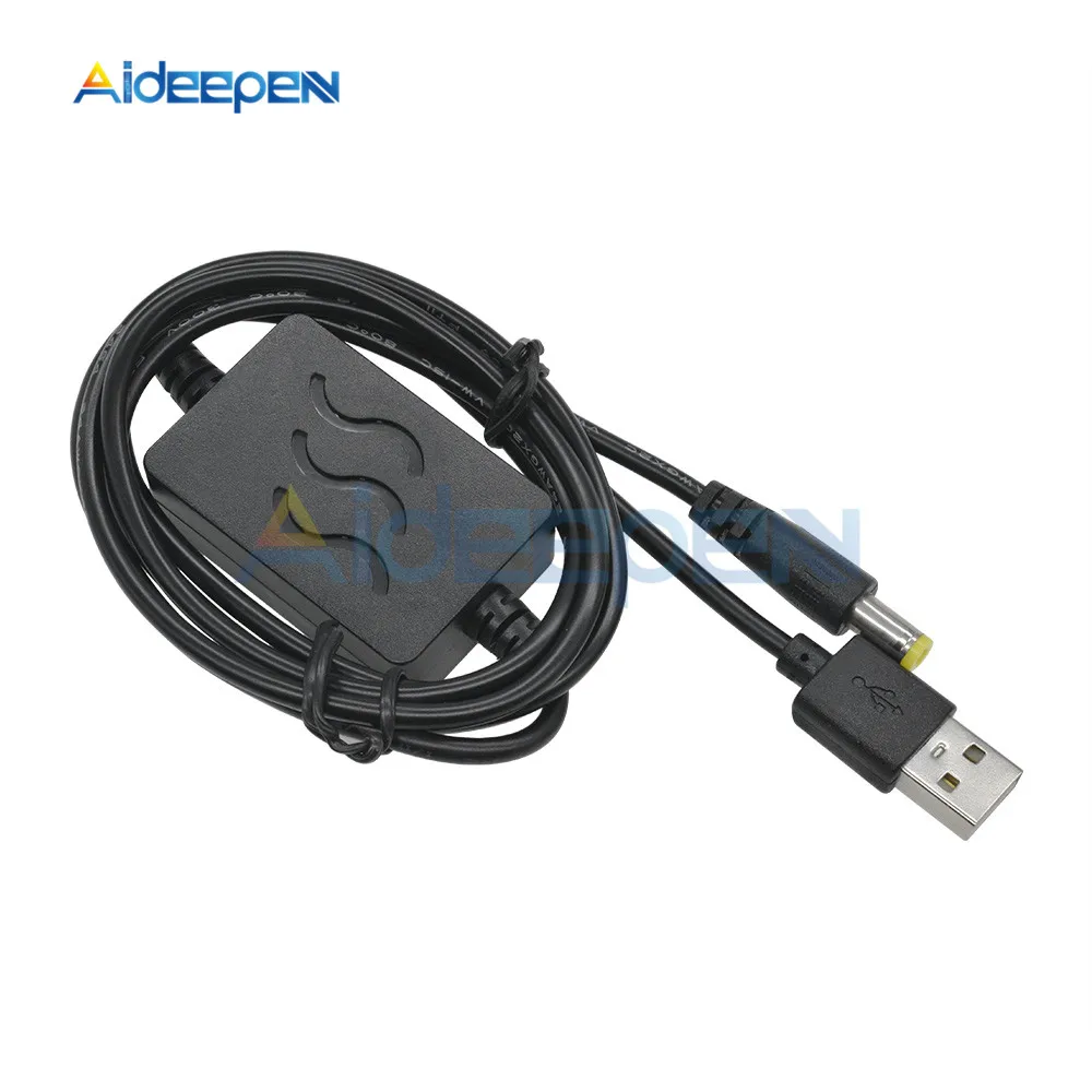 USB 5V to 9V/12V 1A Power Boost Line Step UP Module USB-преобразователь адаптер кабель-переходник 5 x мм DIY
