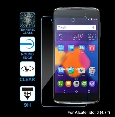 Закаленная Защитная стеклянная пленка для экрана 9H Alcatel one touch idol 3 5 &quot4 7&quot OT 6045 6045Y