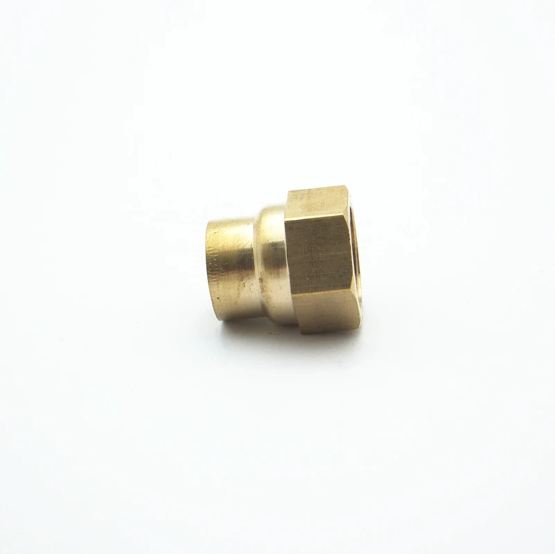 1/8 &quotBSP Female x 1/4&quot BSP резьба латунные фитинги для труб Шестигранная гайка-стержень