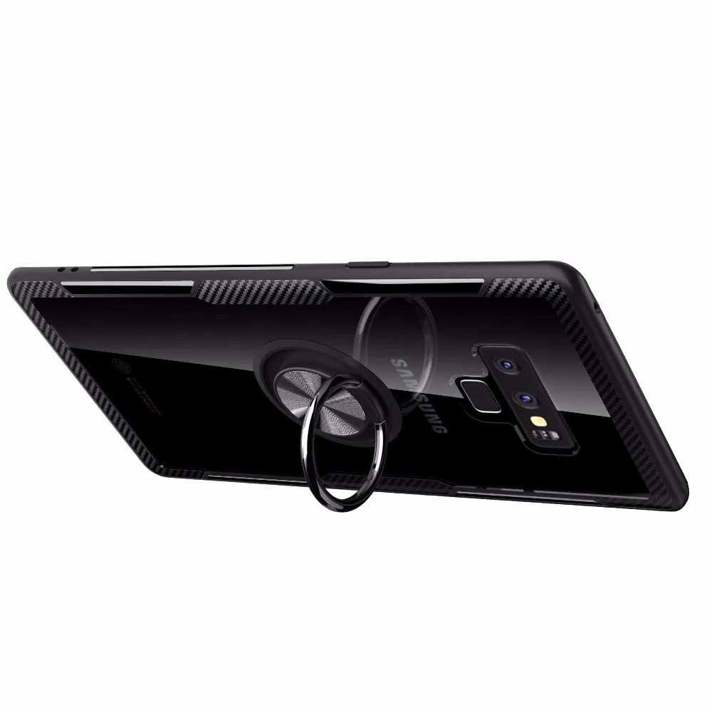 Магнитный автомобильный держатель прозрачный чехол для Samsung galaxy NOTE 9 S9 S8 S10 Lite Plus