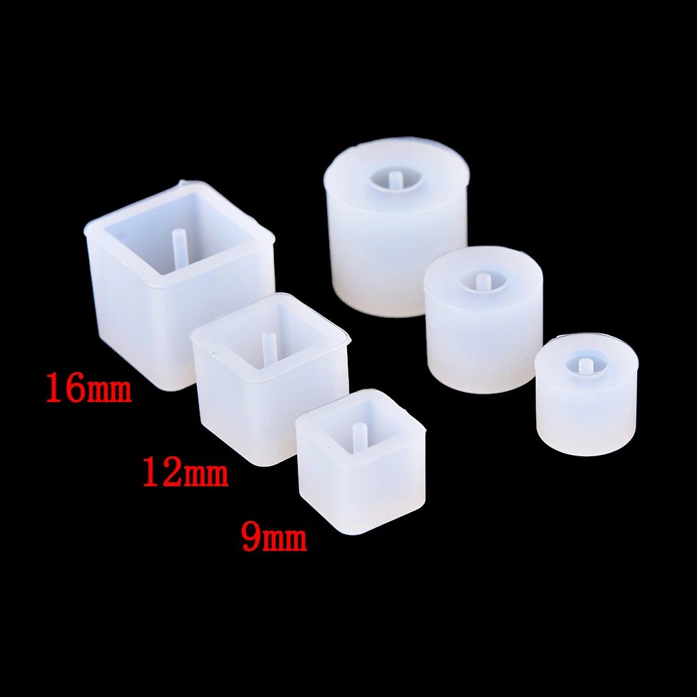 1 шт. круглая квадратная силиконовая форма эпоксидная литьевая смола для