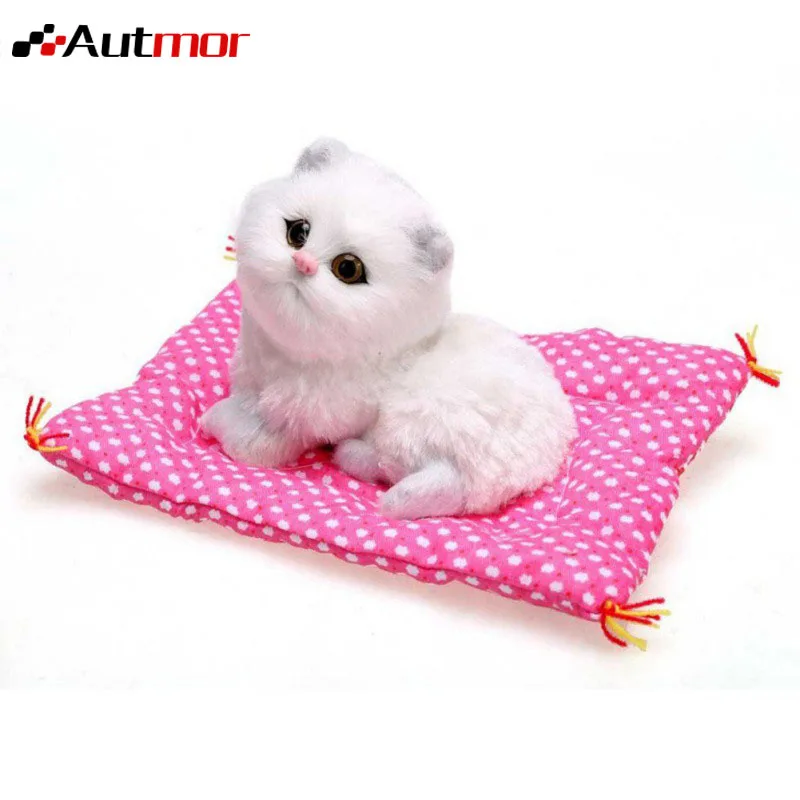 Автомобильные украшения милый симулятор спящих кошек автомобильные аксессуары