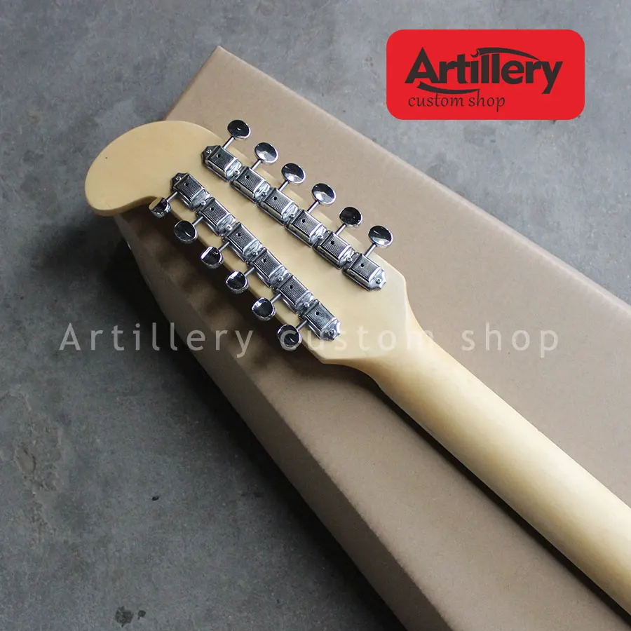 Бесплатная доставка высокое качество заводская на заказ 12 струн электрическая