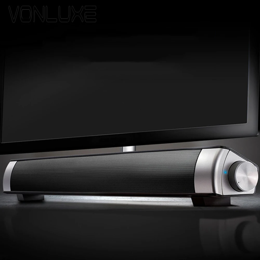 Настоящие Фотографии большой Мощность Mini USB Bluetooth Soundbar звуковые Саундбар LP 08 Sound Bar