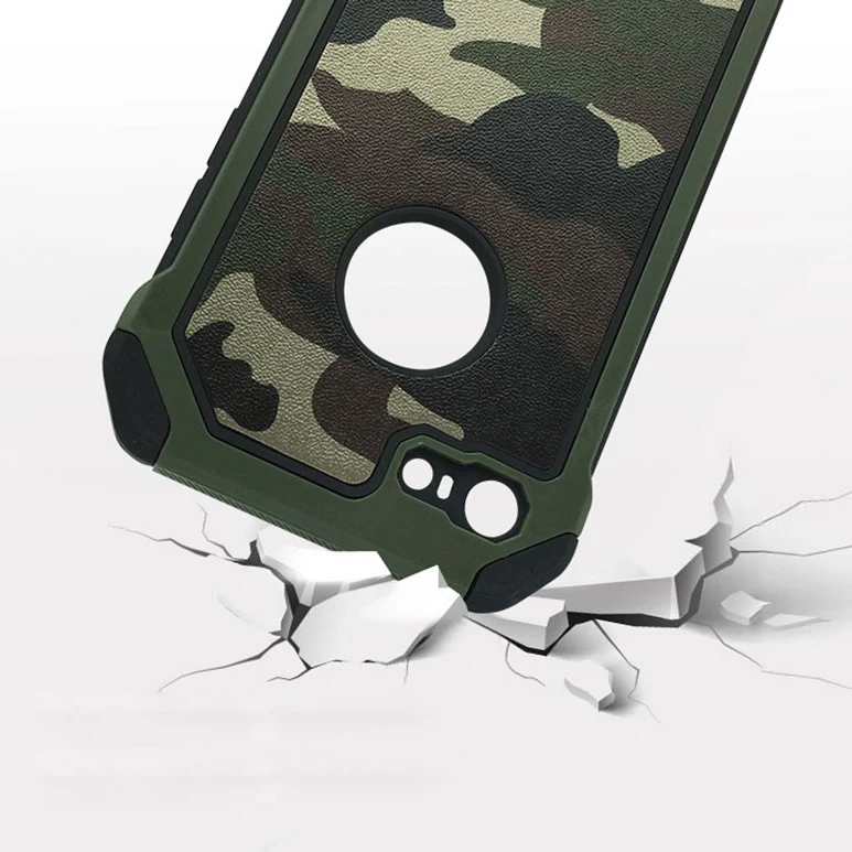 Противоударный Армейский Камуфляж чехол для Iphone XS Max XR Мягкий ТПУ силиконовый X 8 7