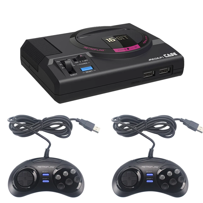 Retroflag MEGAPi CASE M для Raspberry Pi 3 Model B Plus классический usb контроллер + вентилятор