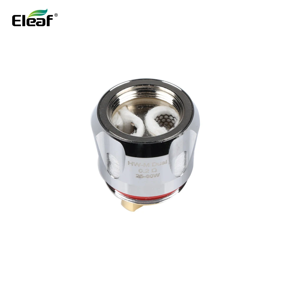 5 шт./лот оригинальный Eleaf HW M/HW N с двойной катушкой 0.2ohm M/0.25ohm испаритель для iStick Nowos