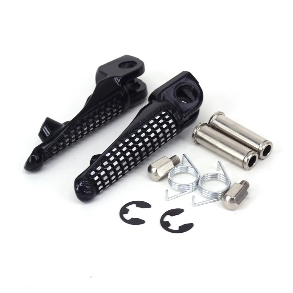 Front Foot Pegs Rests Footrest Pedals For KAWASAKI Z1000 Z 1000 2007 2008 2009 2010 Z750 Z750S EN6R ER6F NINJA 650R 09-13 | Автомобили и