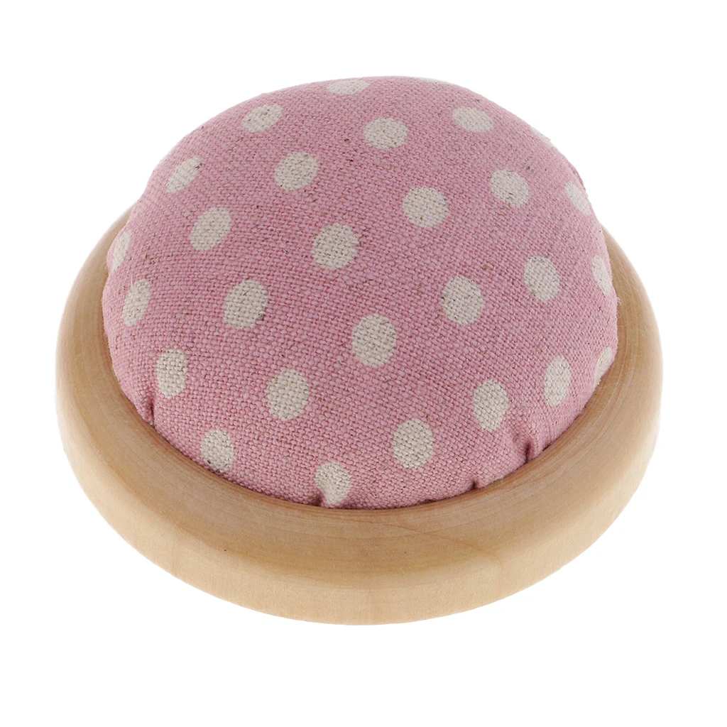 Хлопчатобумажная ткань деревянная основа игольчатый держатель штифт подушка