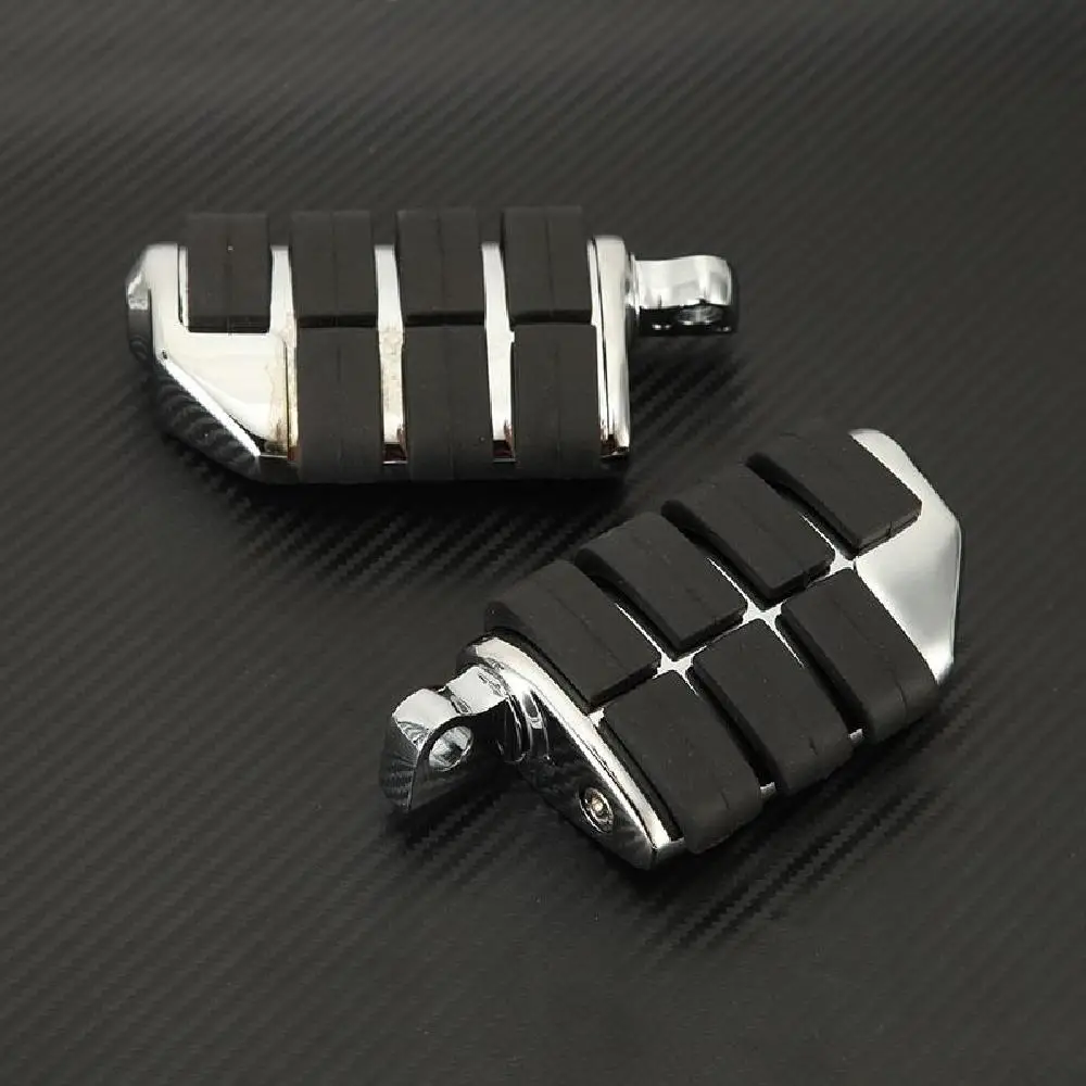 Partol 2 шт. Универсальные Металлические мотоциклетные подножки педали для Harley Davidson