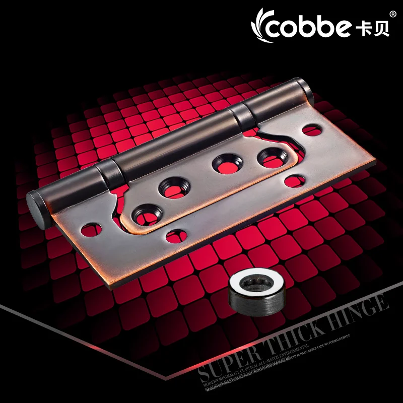 Про нержавеющей стали подшипник плоские открытые дверные петли складной лист 4