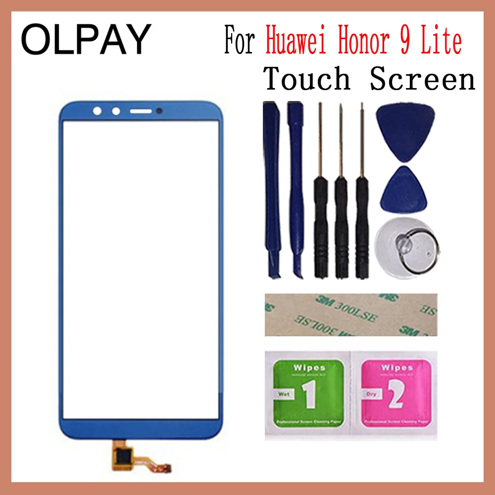 OLPAY 5,65 '' сенсорный экран для huawei Honor 9 Lite сенсорный экран дигитайзер Панель переднее стекло объектив сенсор Замена