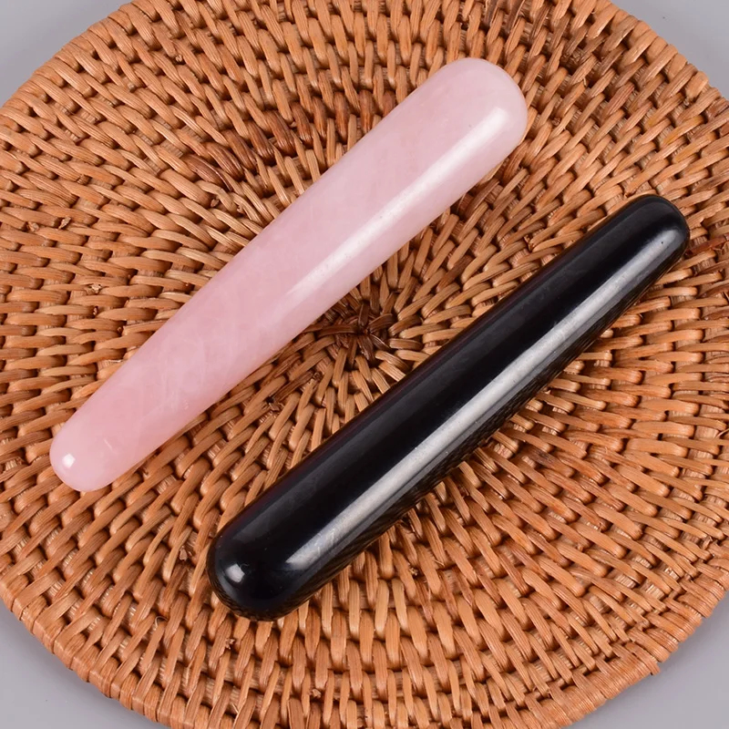 Натуральный камень Massagestick Crystal минеральный кварц для глаз акупунктная ручка