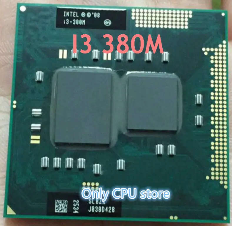 latop процессор процессор Intel core I3 380M 3M кэш 2,5 GHz ноутбук процессор
