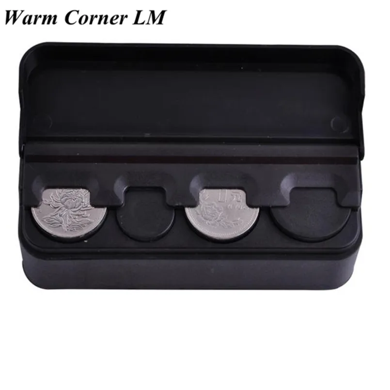 1 шт. автомобильный чехол для монет свободная коробка хранения денег кошелек