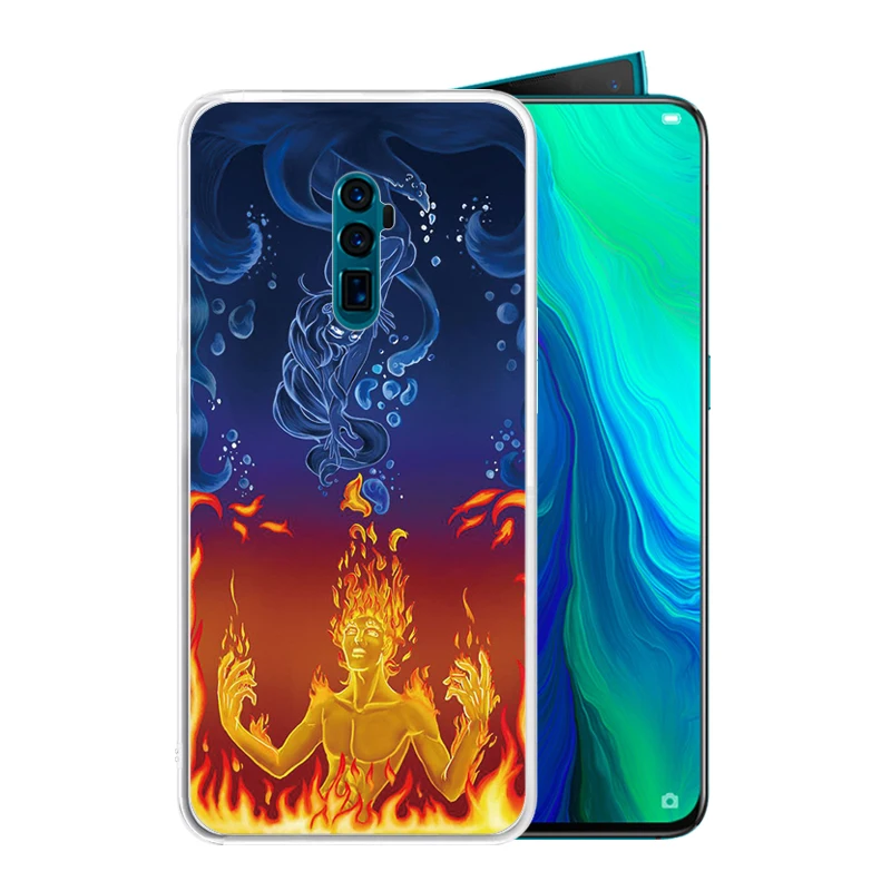 Мягкий силиконовый прозрачный чехол из ТПУ для OPPO Reno 10x zoom Reno2 F 2 Z R17 R15 R11 Plus 9S R15X Ace K5