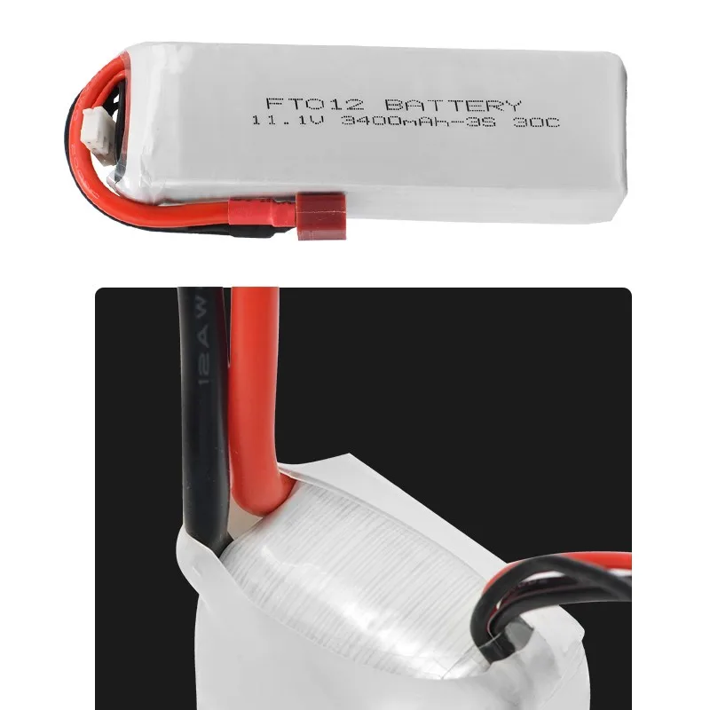 Обновленная батарея lipo Rc FT012S 11 1 В 3400 мАч 30C 3S сменная литий-полимерная для