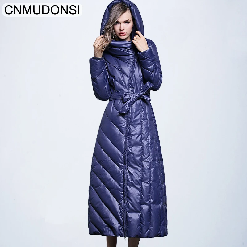 DMLFZMY 2020 осенне зимняя женская юбка с длинным рукавом и капюшоном регулируемой