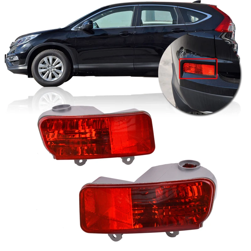 CAPQX для CR V CRV 2015 2016 RM1 RM2 RM3 RM4 задний бампер отражатель света противотуманная фара