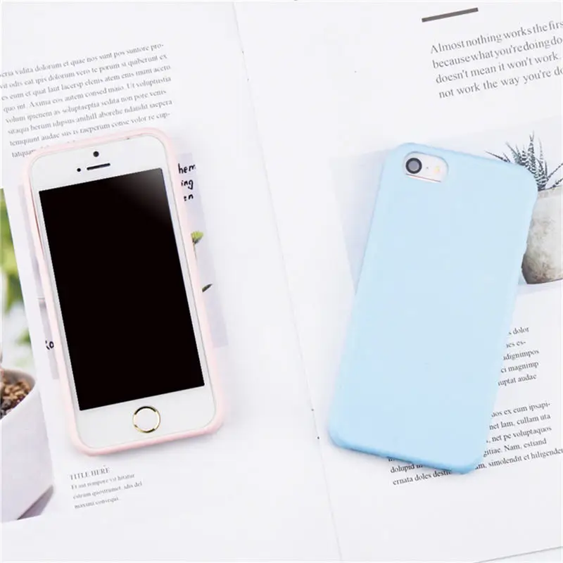 Candy Coque For Apple iphone 5 5S Case SE Fashion Shockproof Soft TPU Silicone Phone Original Protective Cover |