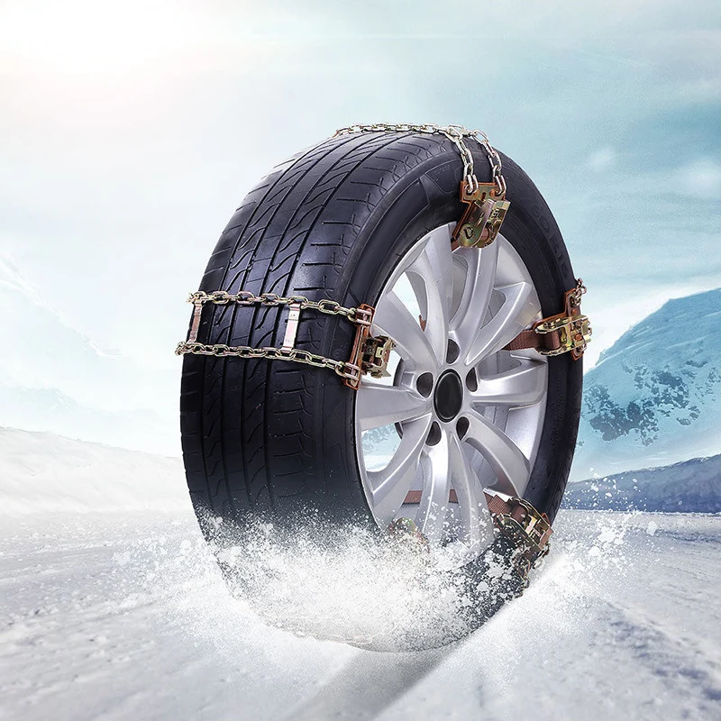 1 шт. противоскользящая стальная металлическая цепь авто автомобильный