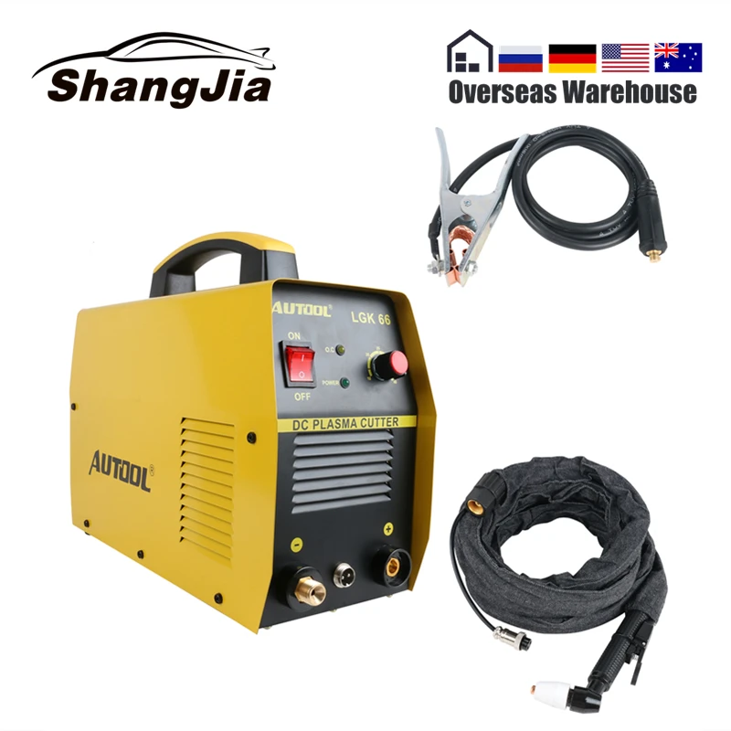AUTOOL LGK66 плазменный резак IGBT DC инвертор сварочный аппарат для воздушно плазменной