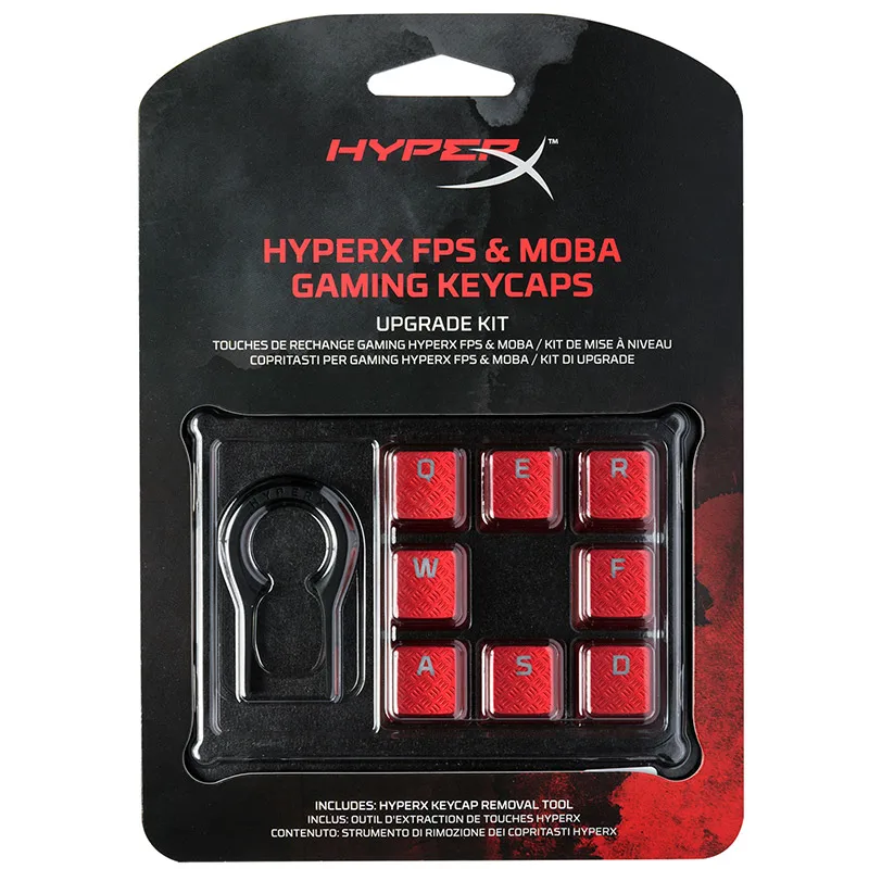 Игровая клавиатура KINGSTON HyperX из сплава с ядром RGB металлическая панель