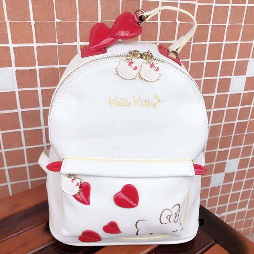 HELLO KITTY 2019 Модный милый рюкзак Женская дорожная сумка для покупок детская