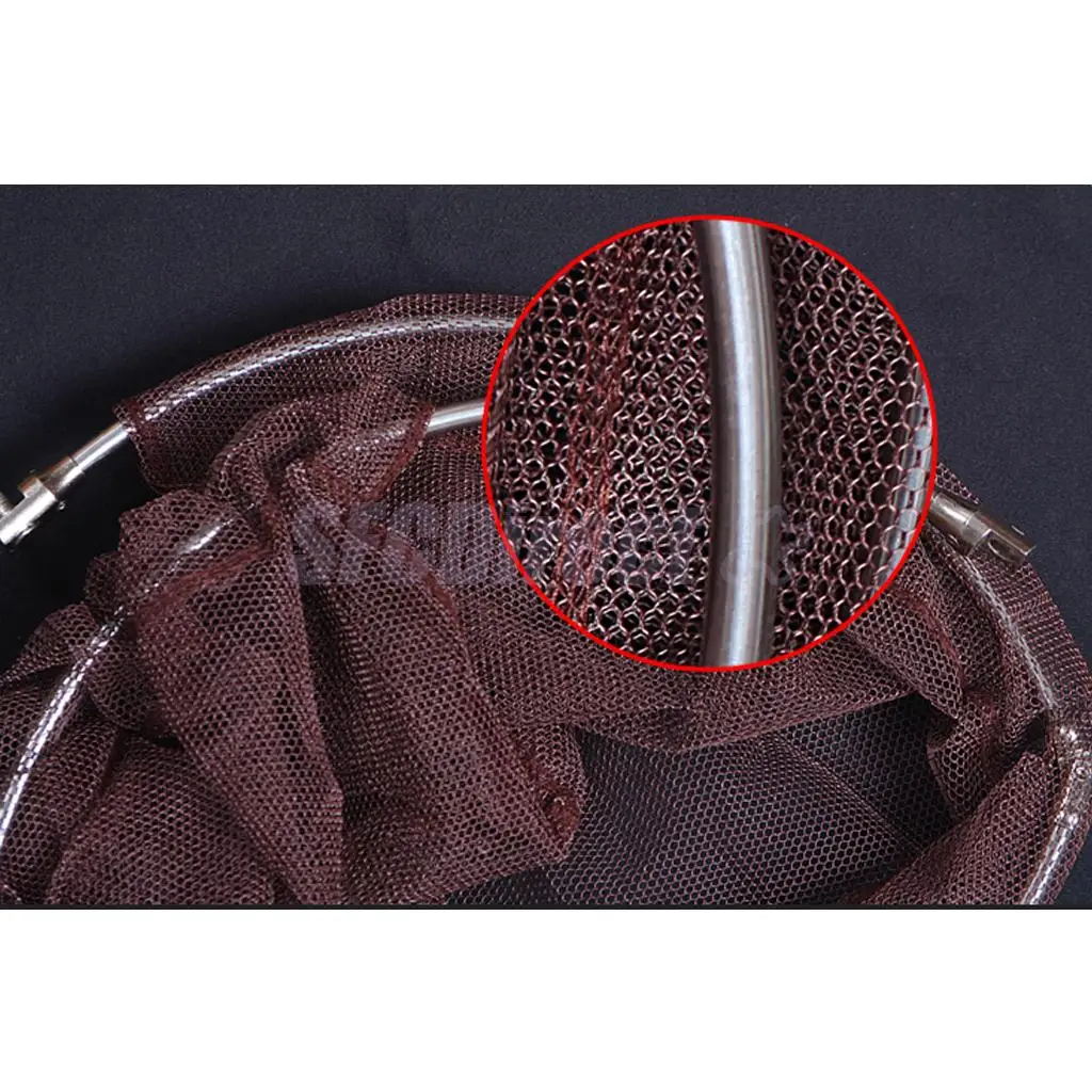 Складная рыболовная сеть из нержавеющей стали|fishing net|nylon fishing netdip net |