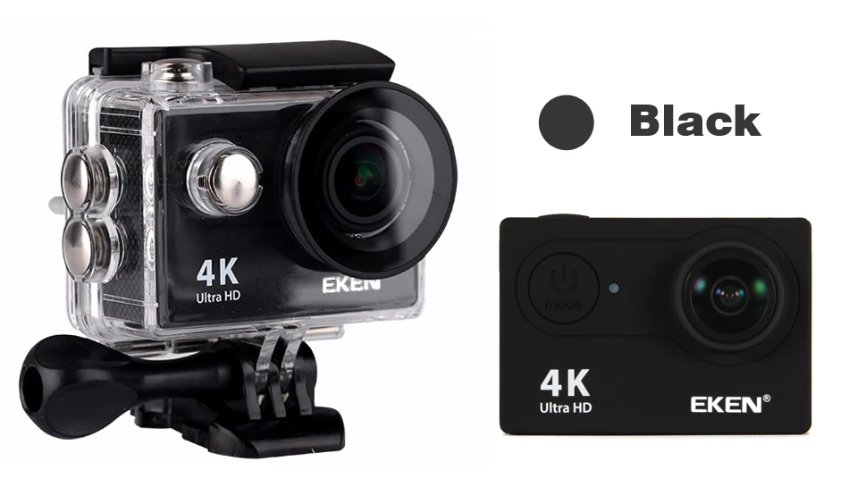 Оригинальная Спортивная камера eken H9 H9R Ultra HD 4K@ 25fps 170 градусов WiFi 2," Подводный Водонепроницаемый шлем камера Экшн-камера