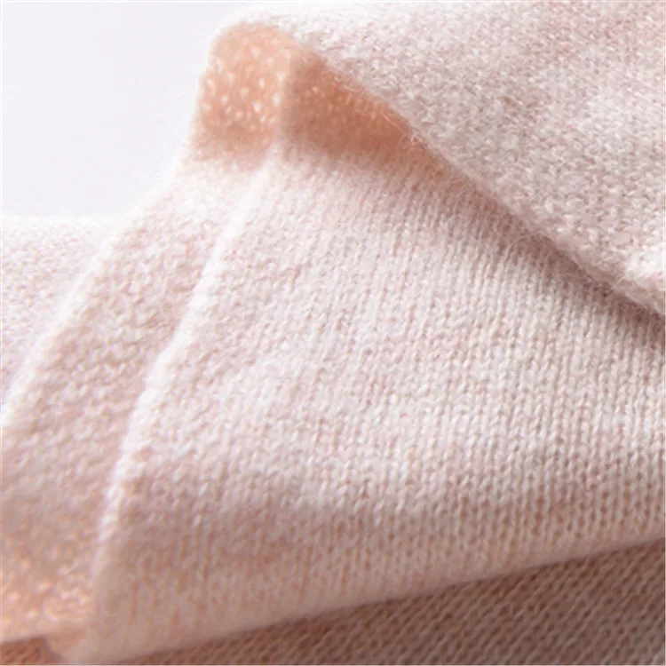 Женские шарфы из козьего кашемира больших размеров однотонные толстой пряжи