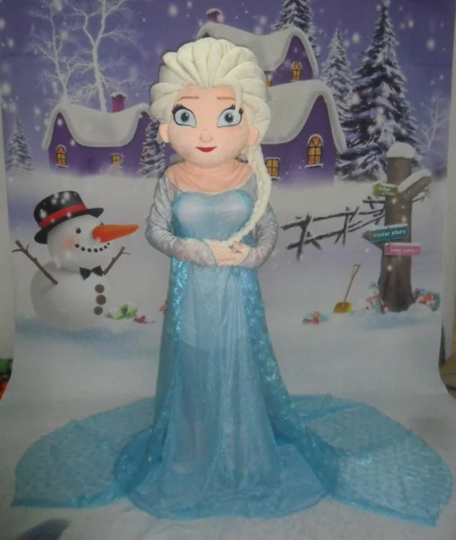 Горячая Распродажа маскарадный костюм Эльзы распродажа высокое качество