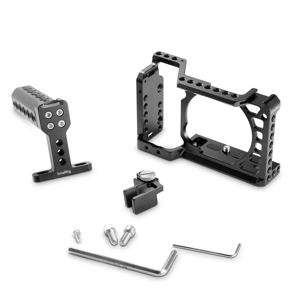 SmallRig A6500 клетка для камеры с верхней ручкой + кабель HDMI Зажим Sony A6500/A6300 набор