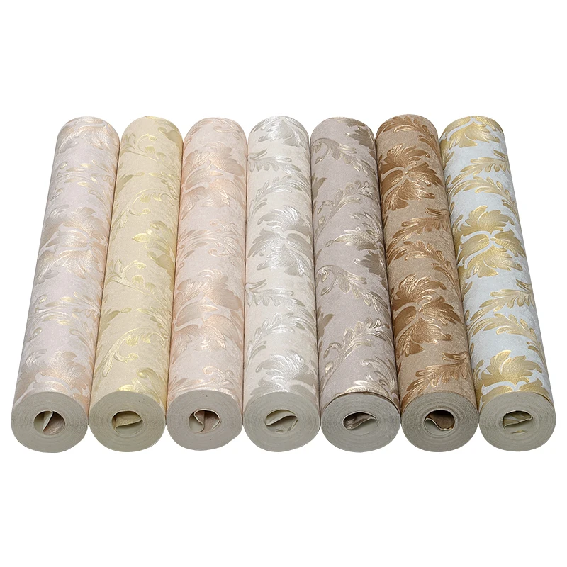 

European Style 3D Damask Wallpaper For Walls 3 D Modern Waterproof Wall Paper Rolls Bedroom Living Room TV Background Home Decor