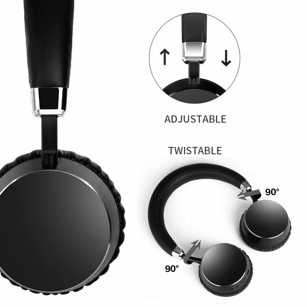 Беспроводные bluetooth-наушники Meidong E6 с шумоподавлением и микрофоном для телефона