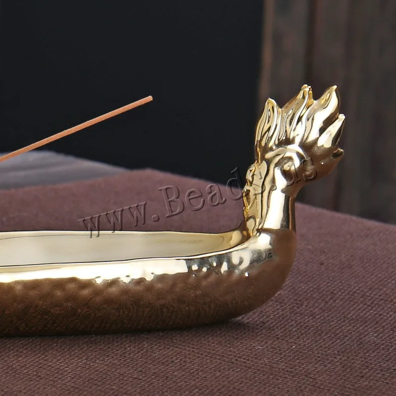 Dragon Stick Incense Holder Buddha Animal Ceramic Censer For Temple Supplies Zen Smoke Burners Home Office Decor | Дом и сад
