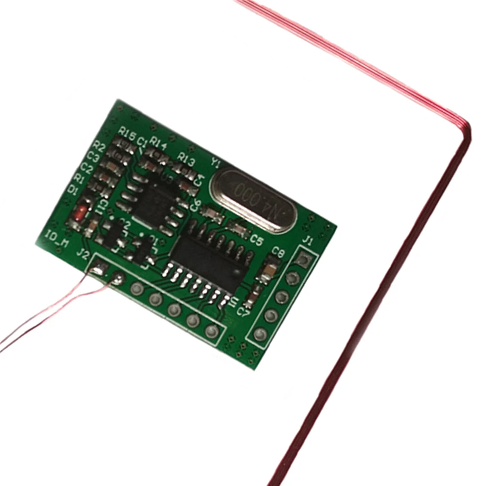 134 2 кГц животных RFID модуль считывания EM4305 Ушная бирка с кольцом для пальца Reader