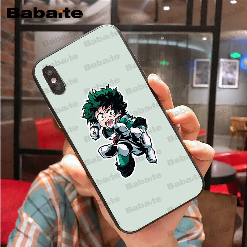 Для iphone 11pro max Boku no Hero academic Роскошный Уникальный Дизайн чехол для телефона iPhone 6S 6plus
