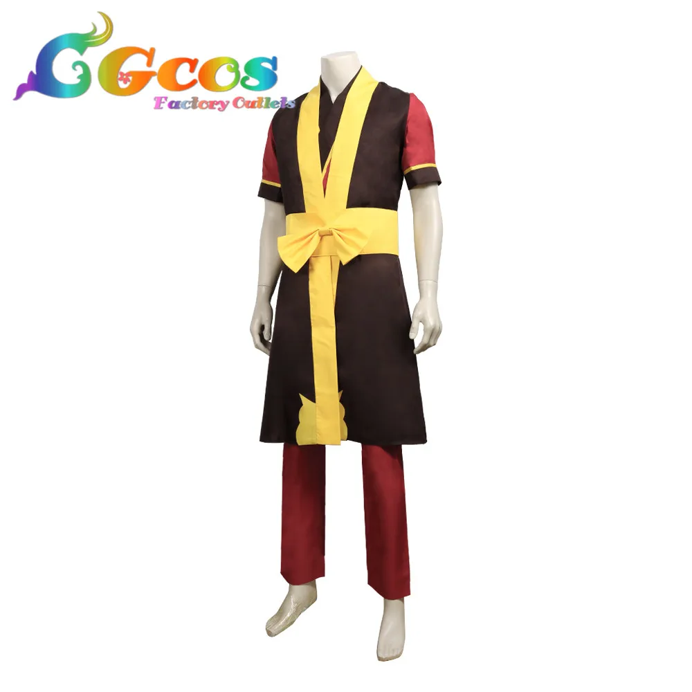 CGCOS костюм для косплея Аватар &quotПовелитель стихий&quot Zuko аниме Униформа Хэллоуин