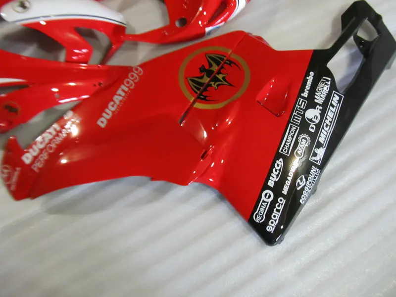 Набор обтекателей для литья под давлением DUCATI 749 999 03 04 ducati 2003 2004 красный белый