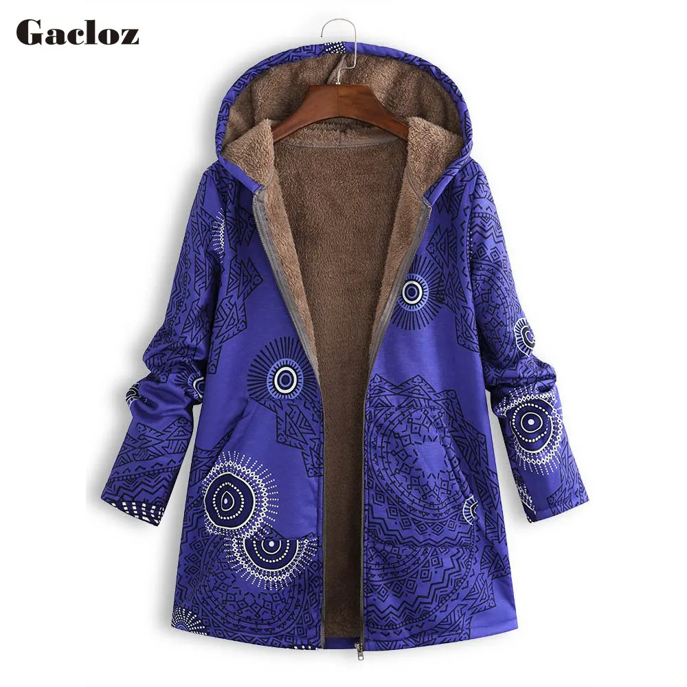 Пальто хлопковая зимняя куртка женская верхняя одежда теплая с капюшоном