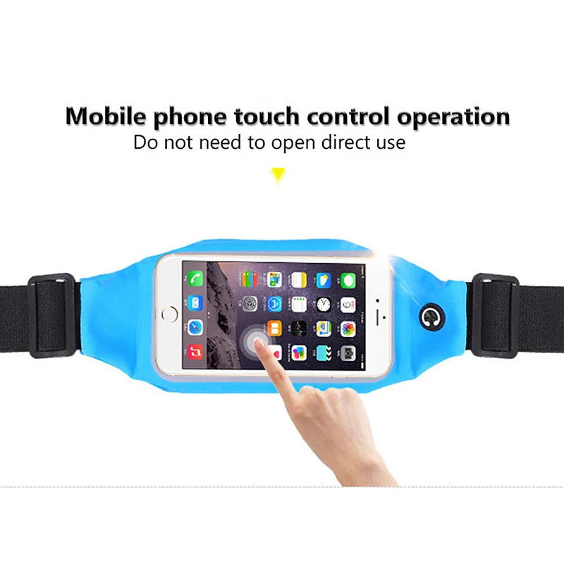 Водонепроницаемая спортивная сумка для спортзала чехол бега кошелек мобильного