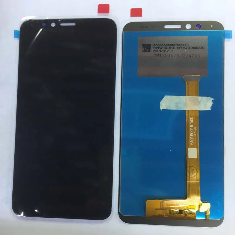 Черный 5,7 дюймов для lenovo K5 Play L38011 ЖК-дисплей+ кодирующий преобразователь сенсорного экрана в сборе запасные части
