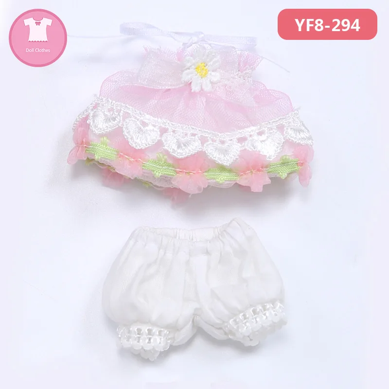 YF8-294Pink BJD одежда Lutsbjd Tyltyl Elf крошечный дельф тело 1/8 BJD SD милое платье красивая кукольная одежда ремонт тела аксессуары luodoll - Цвет: YF8-294Pink