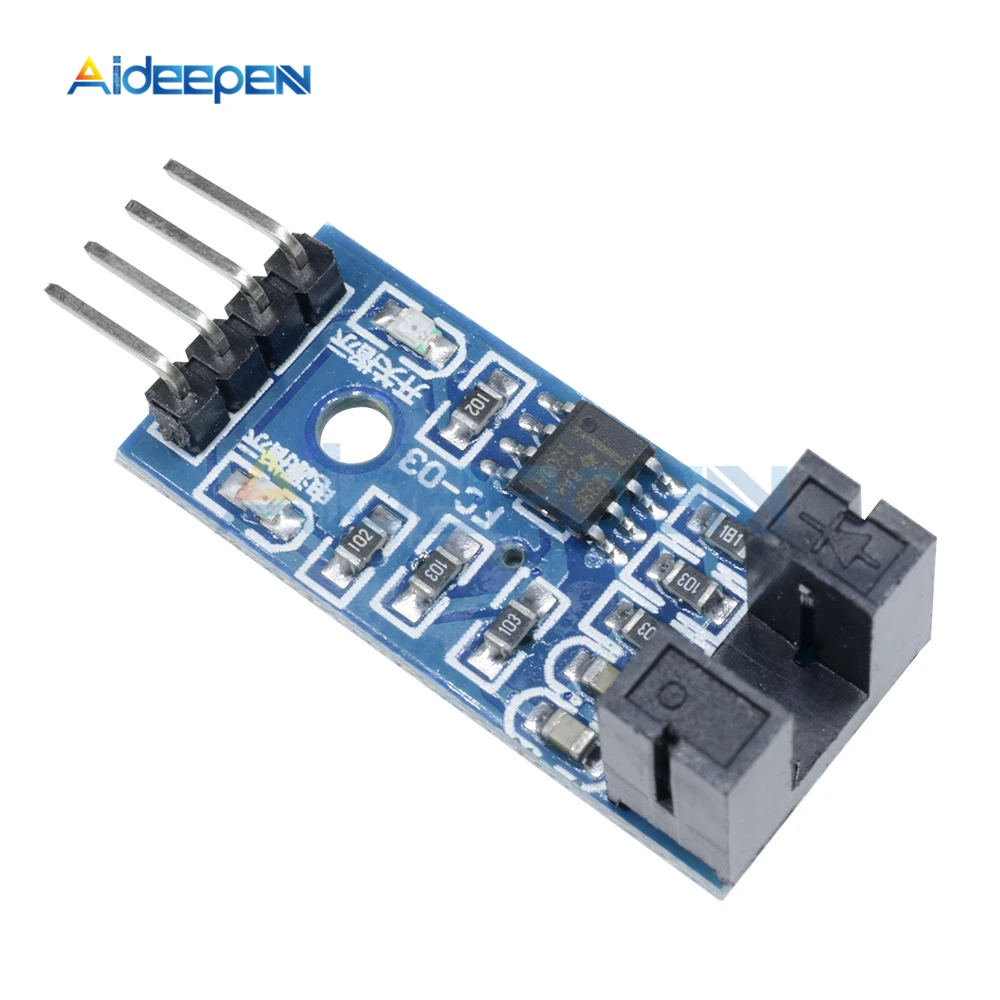 2 шт. датчик скорости модуль Слот Тип IR оптопара LM393 для Arduino Groove муфта Датчик 3 в 5