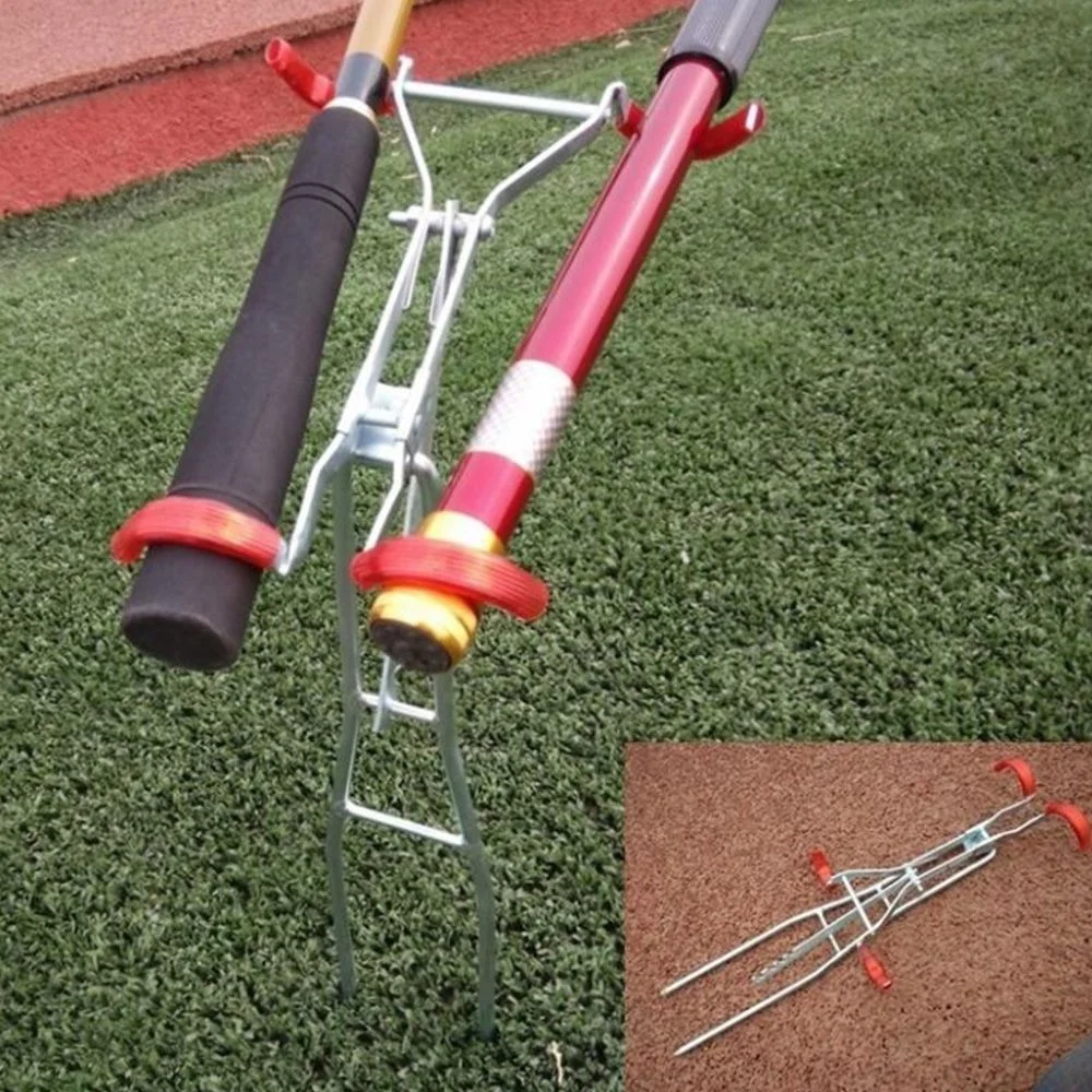 Adjustable Bracket Outdoor Sports Accessory Stand Tool Rod Holder for Fishing Double Fishing
