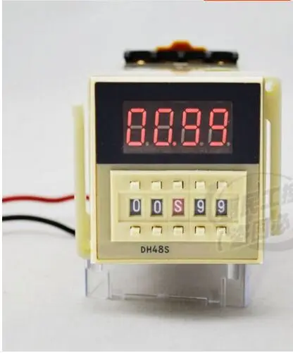 Таймер Реле 220 В Программируемый двойной контроль времени Задержки DH48S 2Z JSS48/DH48S 1