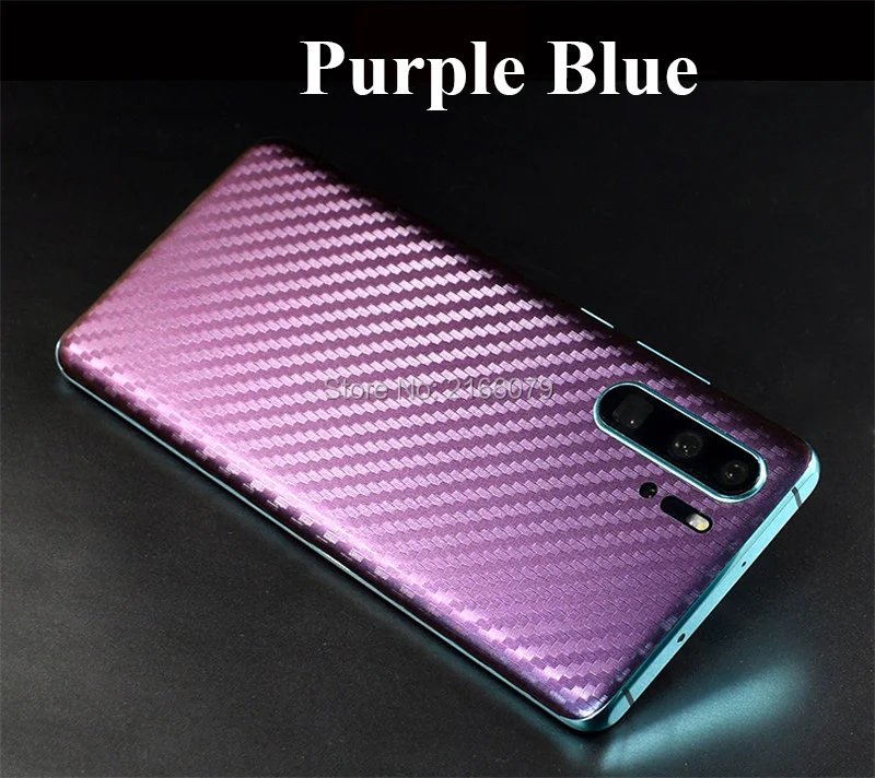 Для huawei P30/P30 Pro/P30 Lite 3D градиентное углеродное волокно полное заднее покрытие наклейка кожа телефон защитная наклейка пленка